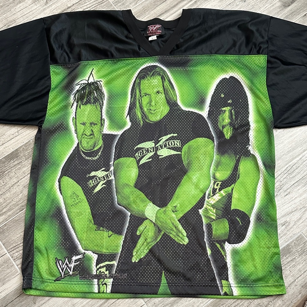 WWF 90s DX jersey shirt